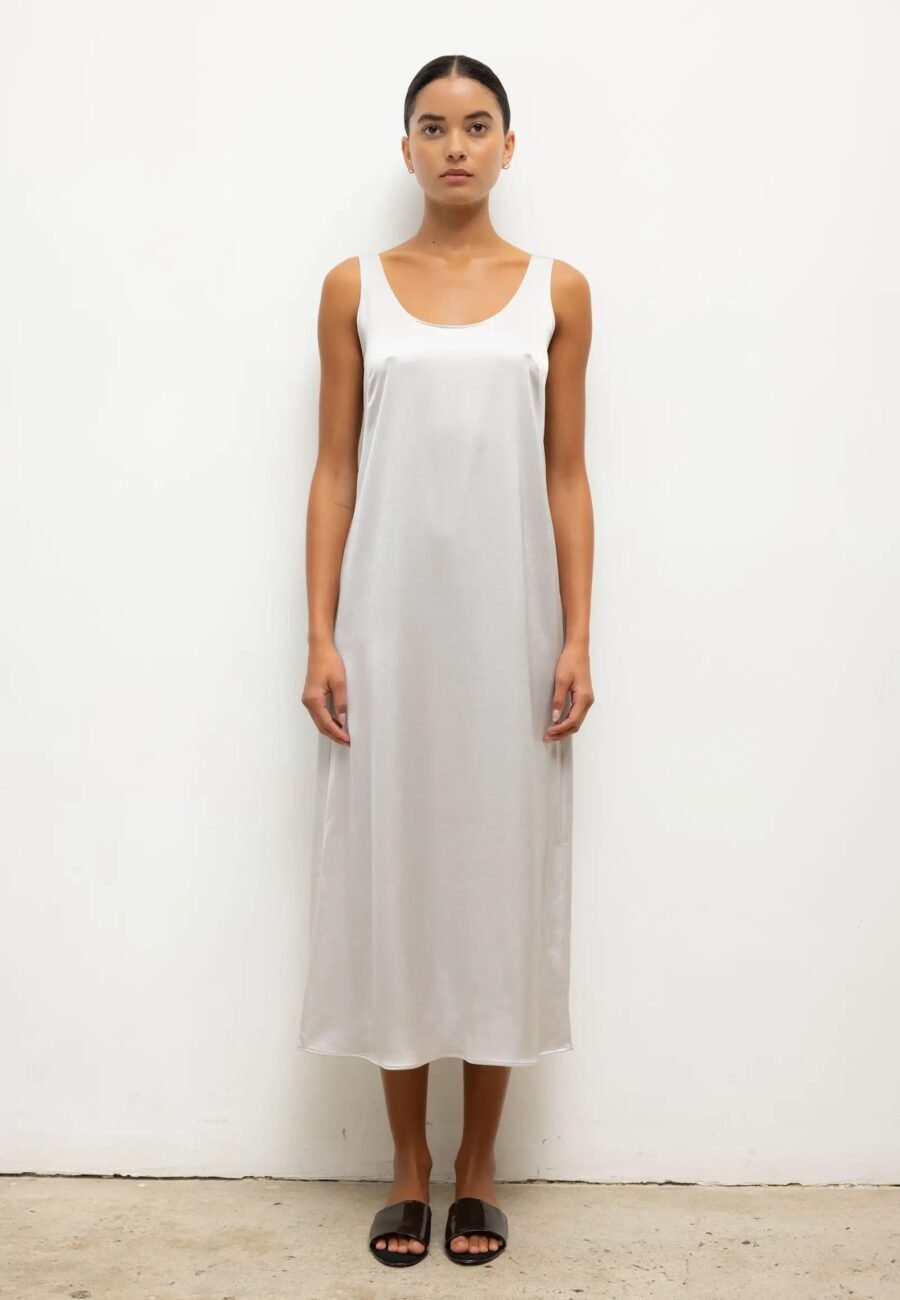 Barb Scoop Midi Dress